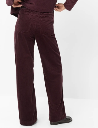 Brax Maine Wide Leg Corduroy Pants