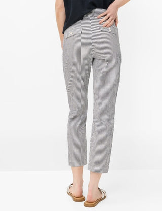 Brax Mara Pant – Navy Stripe