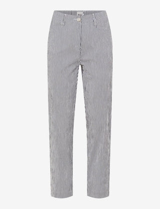 Brax Mara Pant – Navy Stripe