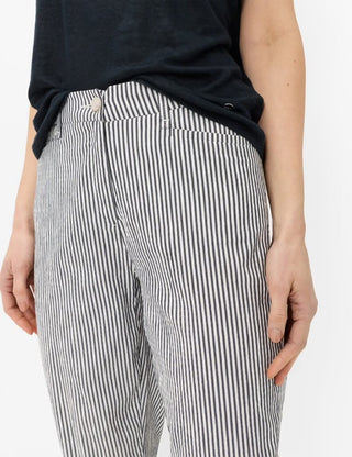 Brax Mara Pant – Navy Stripe