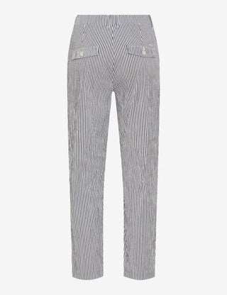 Brax Mara Pant – Navy Stripe