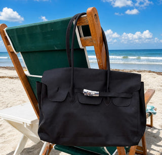Jelly Firkin Bag – Glossy Top Handle Tote with Lock Detail | Summer 2026