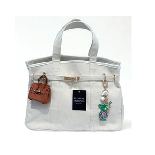 Boatkin Bag Solid Colors Canvas Boat Tote with Gold Lock Brookwood