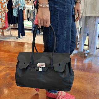 Jelly Firkin Bag – Glossy Top Handle Tote with Lock Detail | Summer 2026