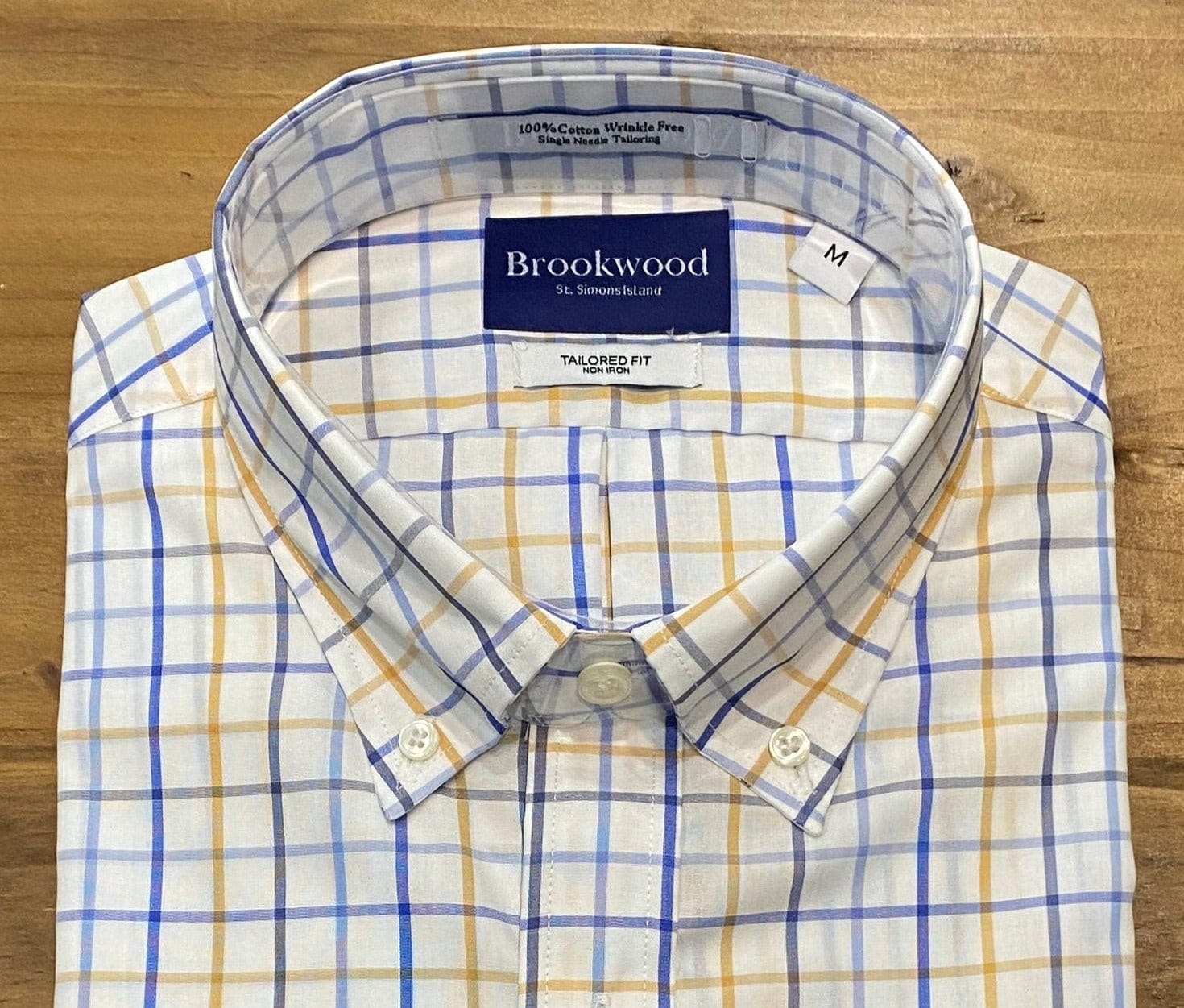 Planters Exchange Brookwood Checked Sport Shirt