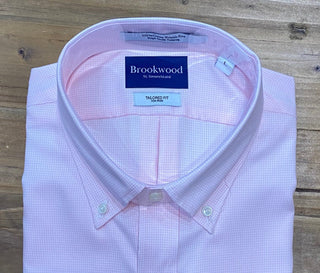 Brookwood Pink Gingham Shirt
