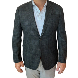 Brookwood Green/Black Plaid Sport Coat