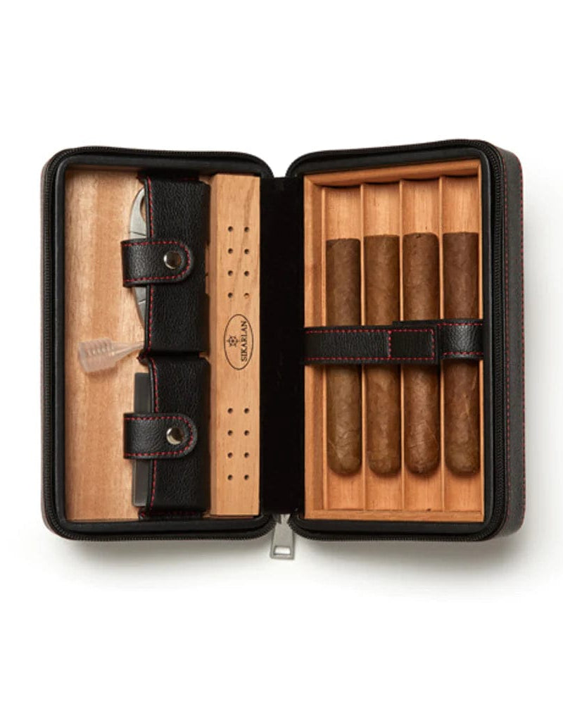 Brouk & Co. Travel Accessories Black Brouk - Liam Cigar Travel Case
