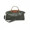 Brouk & Co. Travel Accessories Green/Brown Brouk Alpha Leather Duffel Bag