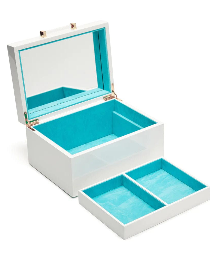Brouk & Co. Women's Accessories White Kendall Small Jewelry Box
