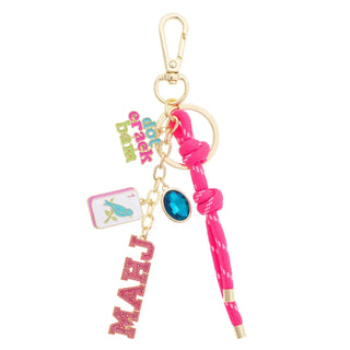 Mahj Paracord Cluster Bag Charm Canvas Style