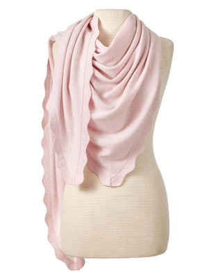Captiva Cashmere Ruffle Triangle Wrap