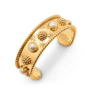 Capucine De Wulf Bracelets Capucine De Wulf Berry Gem Cuff - Pearl