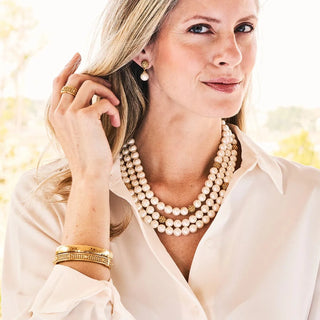 Capucine De Wulf Berry Vine Hinged Bangle