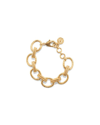 Capucine De Wulf Bracelets Capucine De Wulf Cleopatra Regal Link Bracelet 7" + 1.5" - Gold