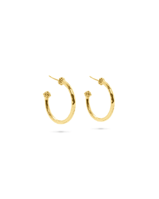 Capucine De Wulf Berry Slice Medium Hoop Earrings