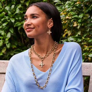 Capucine De Wulf Earrings Capucine De Wulf Monique Gem Dangle Earrings - MOP