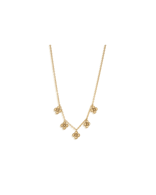 Capucine De Wulf Berry Clover Multi Station Necklace