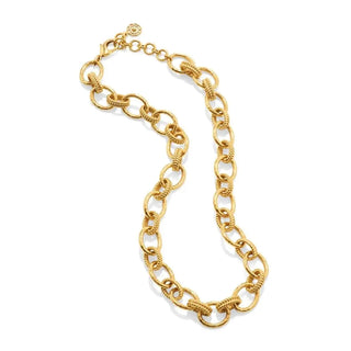Capucine De Wulf Necklaces Capucine De Wulf Cleopatra Regal Link Necklace 16" +2" - Gold