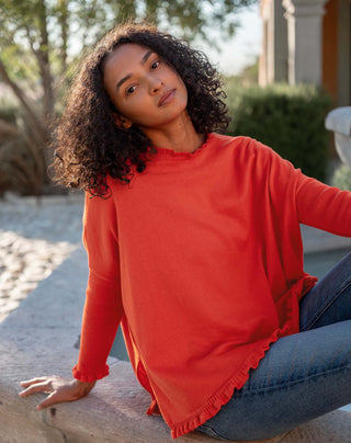 Mersea Catalina Ruffle Sweater