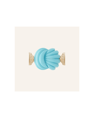 PMD-2 Turquoise & Gold Ring