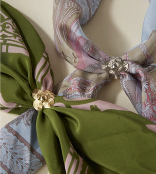 Clara Williams Two Tone Petal Scarf Ring