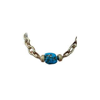 Stabalized Turquoise Nugget Centerpiece