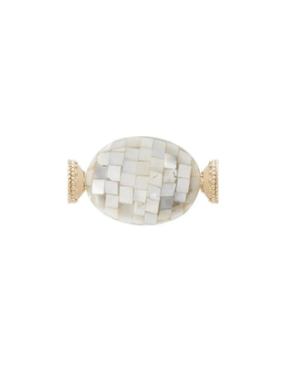 Clara Williams Pendants White / One Size Clara Williams Large Mosaic Pearl Centerpiece
