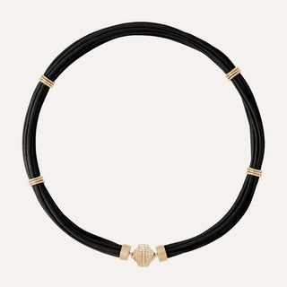 Clara Williams Necklaces Black Clara Williams Aspen Necklace Black