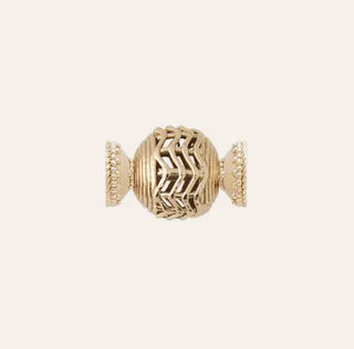 Clara Williams Tibetan Treasure Lattic Bead Centerpiece