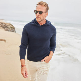 Collars & Co. Double Knit Cotton Hoodie