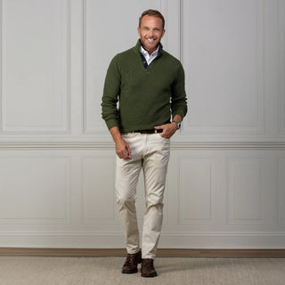 Collars & Co. Men's Sweaters Collars & Co. - Kennebunkport Green Sweater