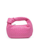 Concierge Handbags Pink Braided Hattie Bag