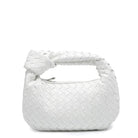 Concierge Handbags White Braided Hattie Bag