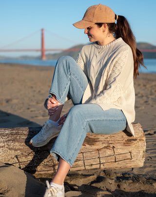 Mersea Cotswold Cableknit Sweater