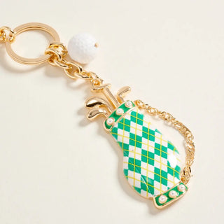Golf Bag Bag Charm