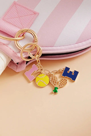 Sports Love Tennis Icons Bag Charm