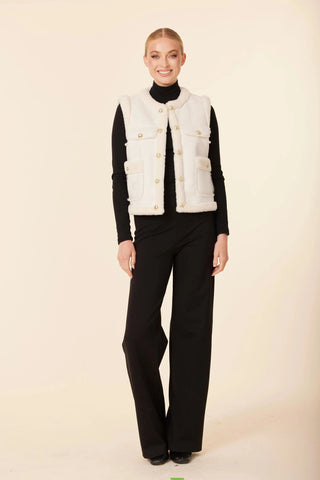 Dolce Cabo Coco Faux Shearling Vest