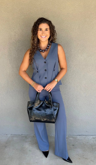 Estelle and Finn Button Down Vest