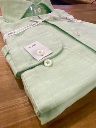 Eterna Men's Shirts Eterna Uni Twill Shirt - Lt. Green