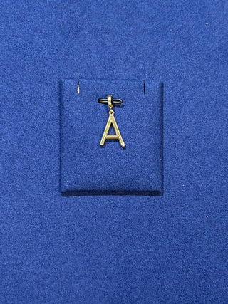 14k Plated Alphabet Letter Charm