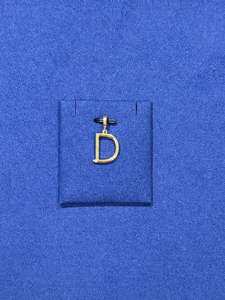 14k Plated Alphabet Letter Charm