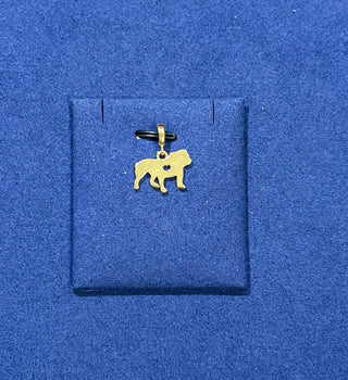 Dog with Heart Charm