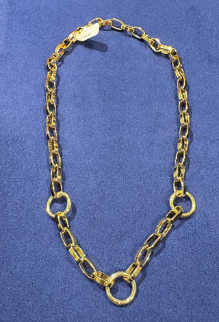 Figgy Lg Elongated Chain Necklace