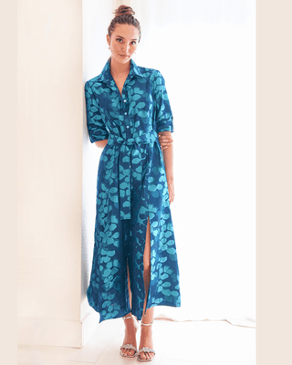 Finley Laine Dress Lilypad Jacquard