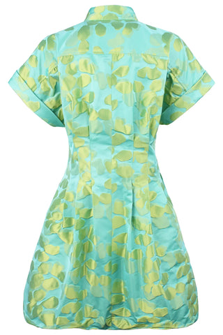 Finley James Bubble Dress Wedding Guest Jacquard - Planters Exchange