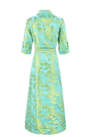 Finley Laine Dress Lilypad Jacquard