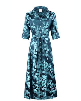 Finley Laine Dress Lilypad Jacquard