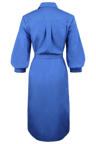 Finley Midi Clementine Dress Typewriter Cloth