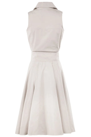 Finley Trench Dress Typewriter Cloth